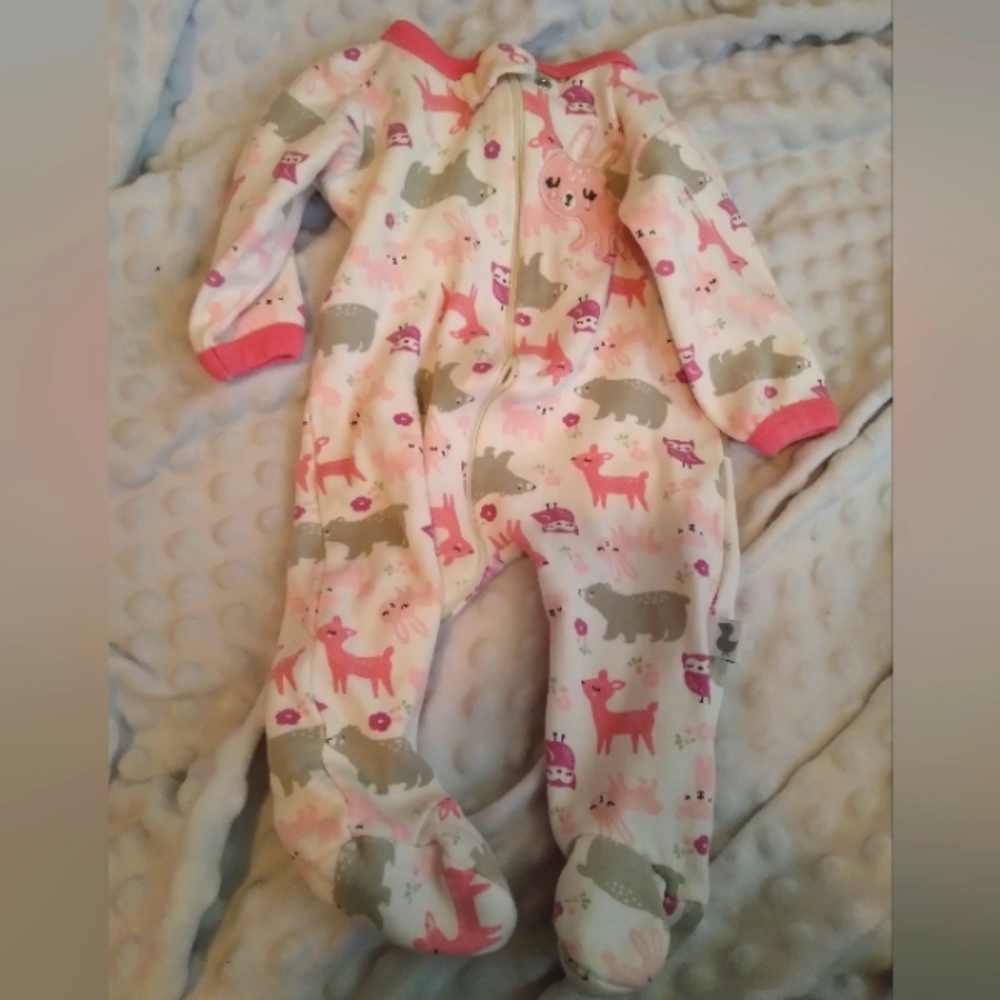 Duck duck goose footie pajamas